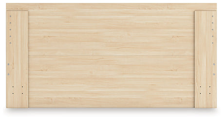 Onita Natural Panel Platform Bedroom Set by Ashley at Eve Furniture
