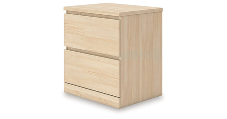 Onita Natural Panel Platform Bedroom Set by Ashley at Eve Furniture