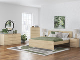 Onita Natural Panel Platform Bedroom Set by Ashley at Eve Furniture
