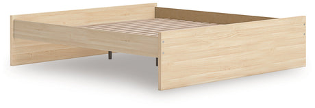 Onita Natural Platform Bedroom Set by Ashley at Eve Furniture