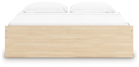 Onita Natural Platform Bedroom Set by Ashley at Eve Furniture