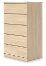 Onita Natural Storage Panel Platform Bedroom Set with 2 Drawers by Ashley at Eve Furniture