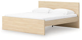 Onita Natural Storage Panel Platform Bedroom Set with 2 Drawers by Ashley at Eve Furniture
