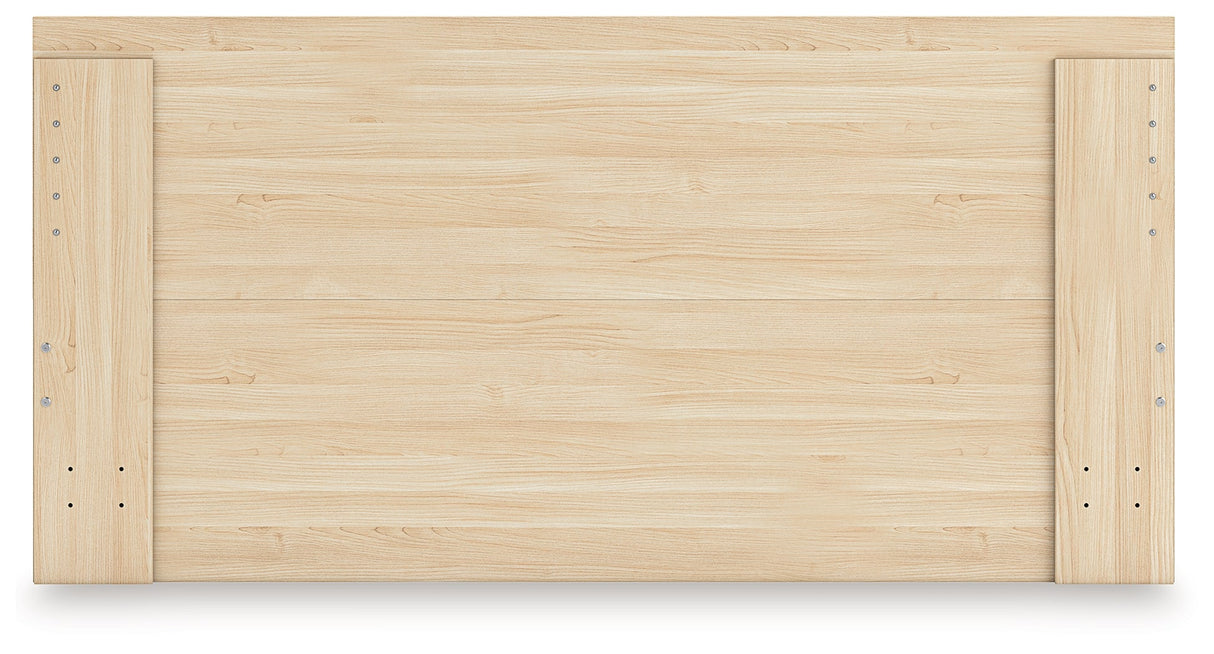 Onita Natural Storage Panel Platform Bedroom Set with 4 Drawers by Ashley at Eve Furniture