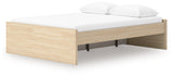 Onita Natural Storage Platform Bedroom Set with 2 Drawers by Ashley at Eve Furniture