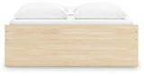 Onita Natural Storage Platform Bedroom Set with 2 Drawers by Ashley at Eve Furniture