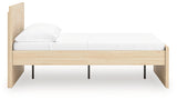Onita Natural Youth Panel Platform Bedroom Set by Ashley at Eve Furniture