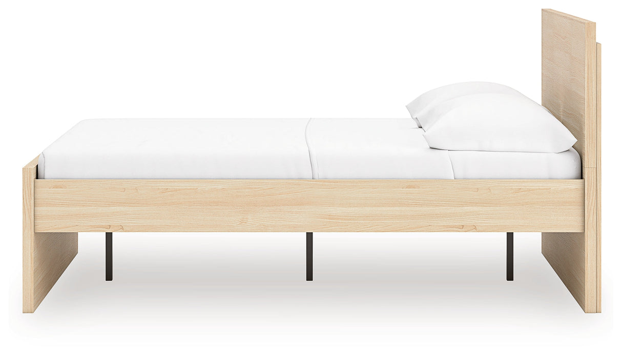 Onita Natural Youth Panel Platform Bedroom Set by Ashley at Eve Furniture