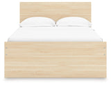 Onita Natural Youth Panel Platform Bedroom Set by Ashley at Eve Furniture