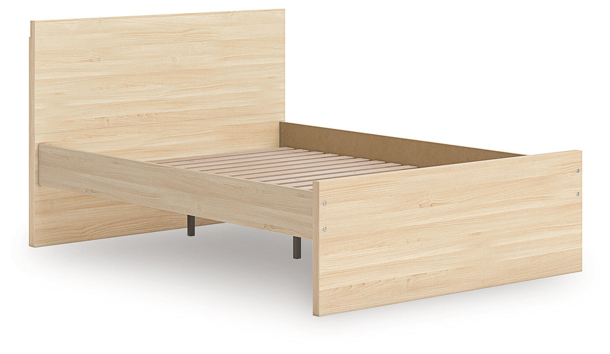 Onita Natural Youth Panel Platform Bedroom Set by Ashley at Eve Furniture