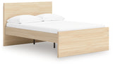 Onita Natural Youth Panel Platform Bedroom Set by Ashley at Eve Furniture