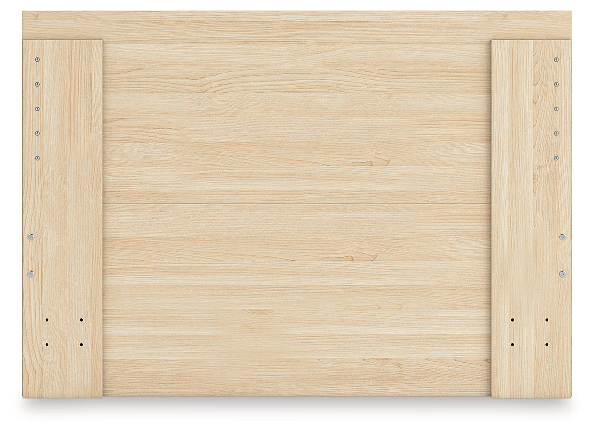 Onita Natural Youth Panel Platform Bedroom Set by Ashley at Eve Furniture