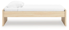 Onita Natural Youth Platform Bedroom Set by Ashley at Eve Furniture