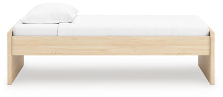 Onita Natural Youth Platform Bedroom Set by Ashley at Eve Furniture