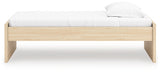 Onita Natural Youth Platform Bedroom Set by Ashley at Eve Furniture