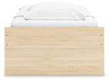 Onita Natural Youth Platform Bedroom Set by Ashley at Eve Furniture