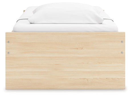 Onita Natural Youth Platform Bedroom Set by Ashley at Eve Furniture