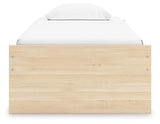 Onita Natural Youth Platform Bedroom Set by Ashley at Eve Furniture
