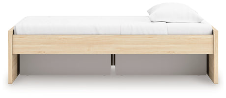 Onita Natural Youth Platform Bedroom Set by Ashley at Eve Furniture