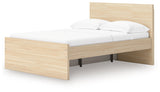 Onita Natural Youth Storage Panel Platform Bedroom Set with 2 Drawers by Ashley at Eve Furniture