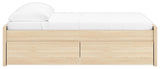 Onita Natural Youth Storage Platform Bedroom Set with 2 Drawers by Ashley at Eve Furniture