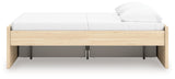 Onita Natural Youth Storage Platform Bedroom Set with 2 Drawers by Ashley at Eve Furniture