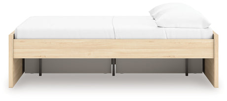 Onita Natural Youth Storage Platform Bedroom Set with 2 Drawers by Ashley at Eve Furniture