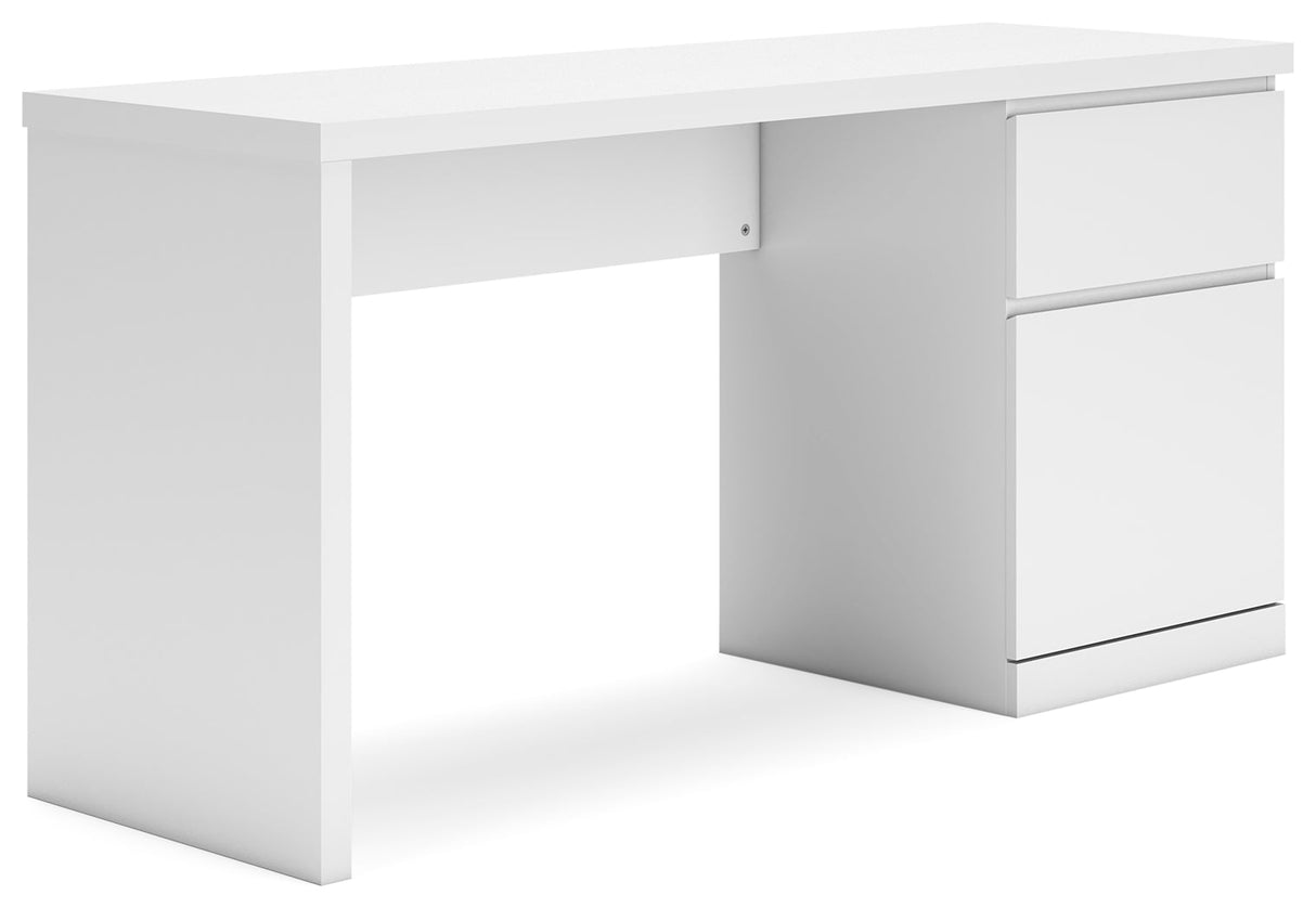 Onita White 60" Home Office Desk