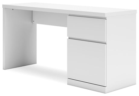 Onita White 60" Home Office Desk