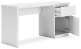 Onita White 60" Home Office Desk