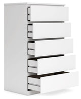 Onita White Chest of Drawers by Ashley at Eve Furniture