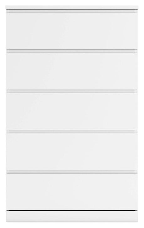 Onita White Chest of Drawers by Ashley at Eve Furniture