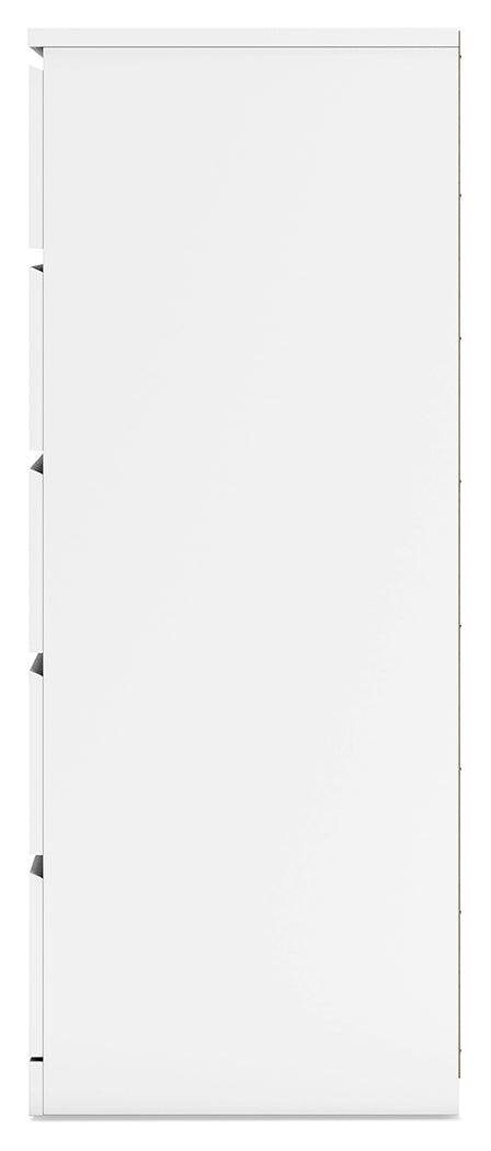 Onita White Chest of Drawers by Ashley at Eve Furniture