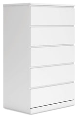 Onita White Chest of Drawers by Ashley at Eve Furniture