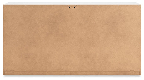 Onita White Dresser by Ashley at Eve Furniture