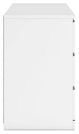 Onita White Dresser by Ashley at Eve Furniture