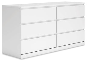 Onita White Dresser by Ashley at Eve Furniture