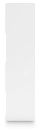 Onita White Eight Cube Organizer by Ashley at Eve Furniture