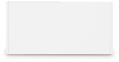 Onita White Eight Cube Organizer by Ashley at Eve Furniture