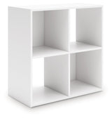 Onita White Four Cube Organizer by Ashley at Eve Furniture