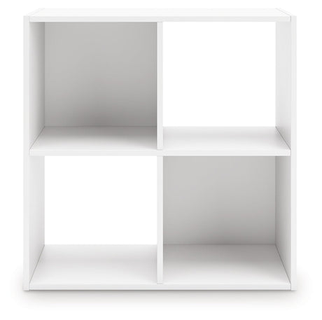 Onita White Four Cube Organizer by Ashley at Eve Furniture