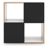 Onita White Four Cube Organizer by Ashley at Eve Furniture