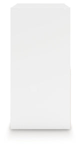 Onita White Four Cube Organizer by Ashley at Eve Furniture