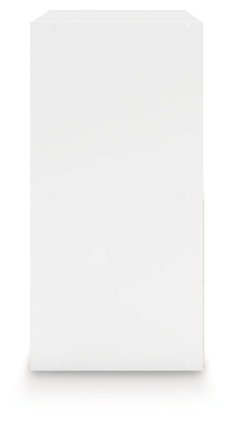 Onita White Four Cube Organizer by Ashley at Eve Furniture