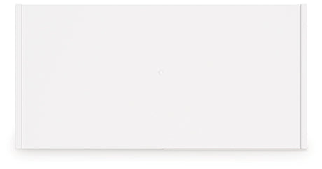 Onita White Four Cube Organizer by Ashley at Eve Furniture