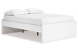 Onita White Full Platform Base Bed by Ashley at Eve Furniture