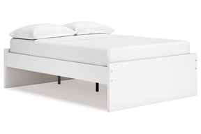 Onita White Full Platform Base Bed by Ashley at Eve Furniture