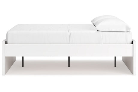 Onita White Full Platform Base Bed by Ashley at Eve Furniture