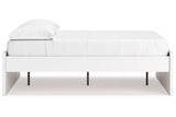 Onita White Full Platform Base Bed by Ashley at Eve Furniture