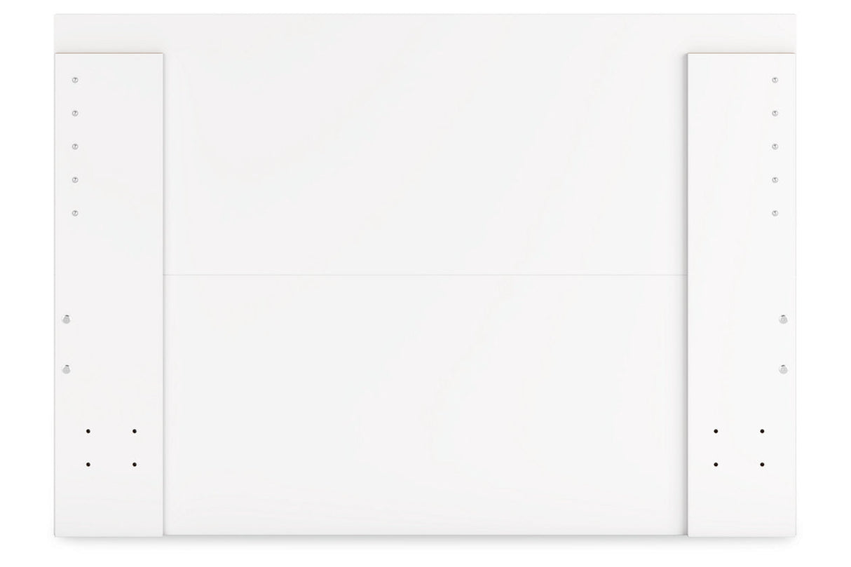 Onita White Full Platform Bed by Ashley at Eve Furniture